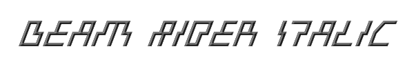 Beam Rider Italic 
