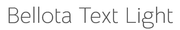 Bellota Text Light 