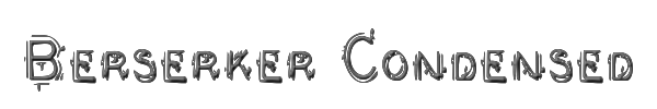 Berserker Condensed 