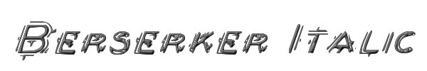 Berserker Italic 