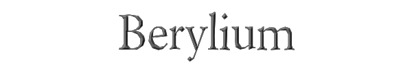 Berylium 