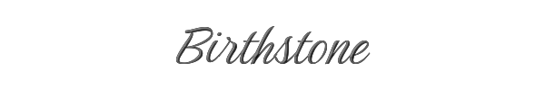 Birthstone 