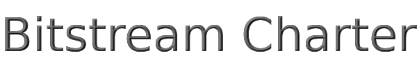 Bitstream Charter 