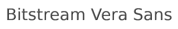 Bitstream Vera Sans 