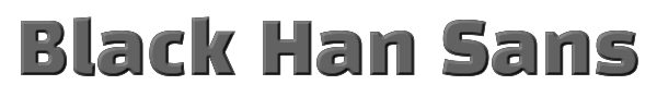Black Han Sans 