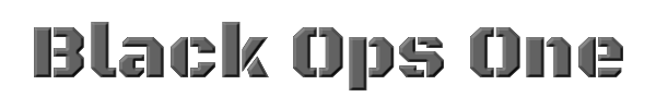 Black Ops One 