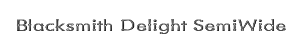 Blacksmith Delight SemiWide 
