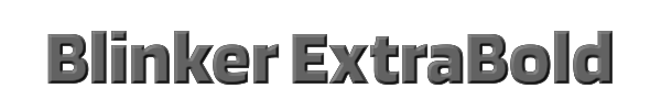 Blinker ExtraBold 