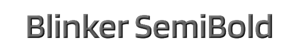 Blinker SemiBold 