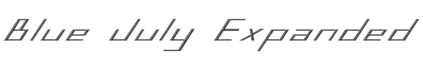 Blue July Expanded 