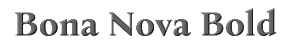 Bona Nova Bold 