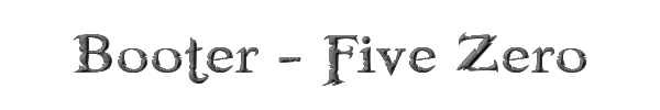 Booter - Five Zero 