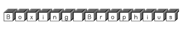 Boxing Brophius 