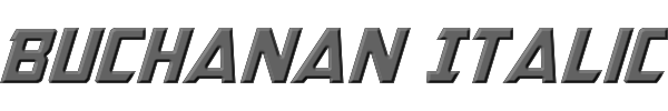 Buchanan Italic 