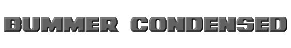 Bummer Condensed 