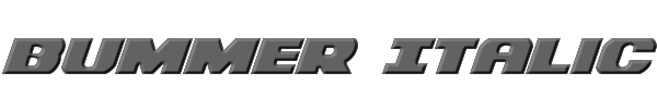 Bummer Italic 