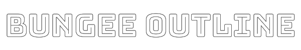 Bungee Outline 