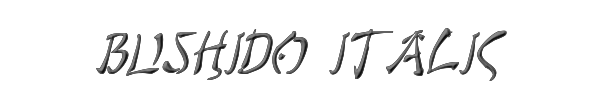 Bushido Italic 