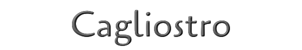 Cagliostro 