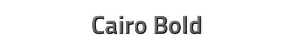 Cairo Bold 