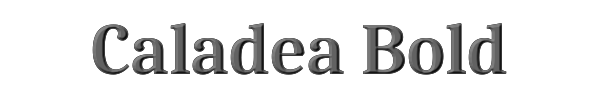 Caladea Bold 