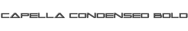 Capella Condensed Bold 