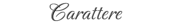 Carattere 