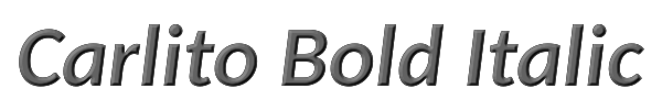 Carlito Bold Italic 