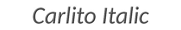 Carlito Italic 