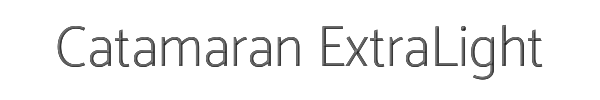Catamaran ExtraLight 