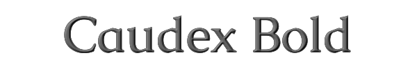Caudex Bold 