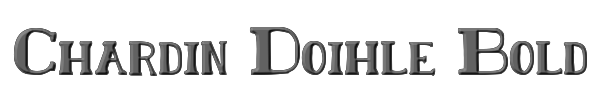 Chardin Doihle Bold 