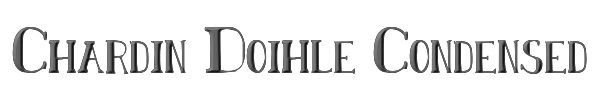 Chardin Doihle Condensed 