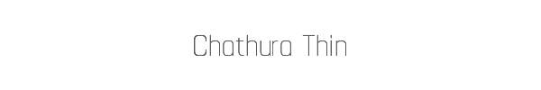 Chathura Thin 