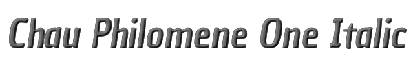Chau Philomene One Italic 