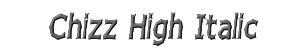 Chizz High Italic 