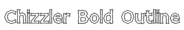 Chizzler Bold Outline 