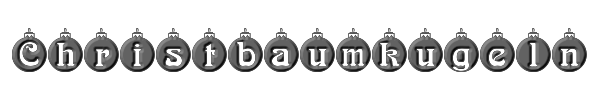 Christbaumkugeln 