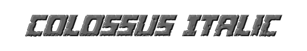 Colossus Italic 