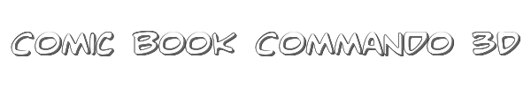 Comic Book Commando 3D 