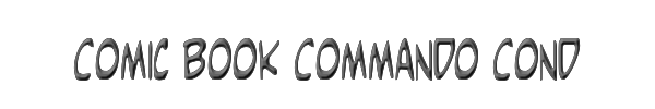 Comic Book Commando Cond 