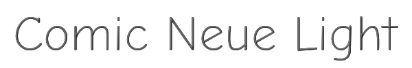 Comic Neue Light 