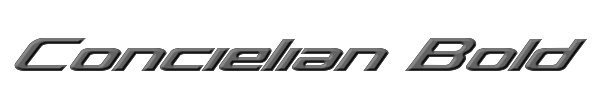 Concielian Bold 