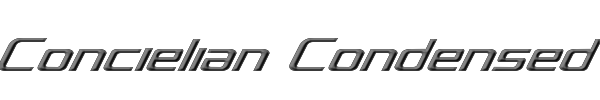 Concielian Condensed 