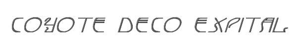 Coyote Deco ExpItal 