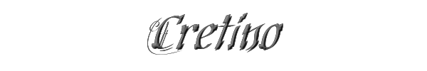 Cretino 