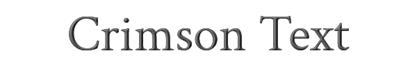 Crimson Text 