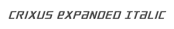 Crixus Expanded Italic 