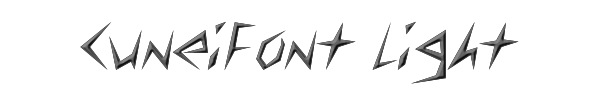CuneiFont Light 