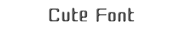 Cute Font 